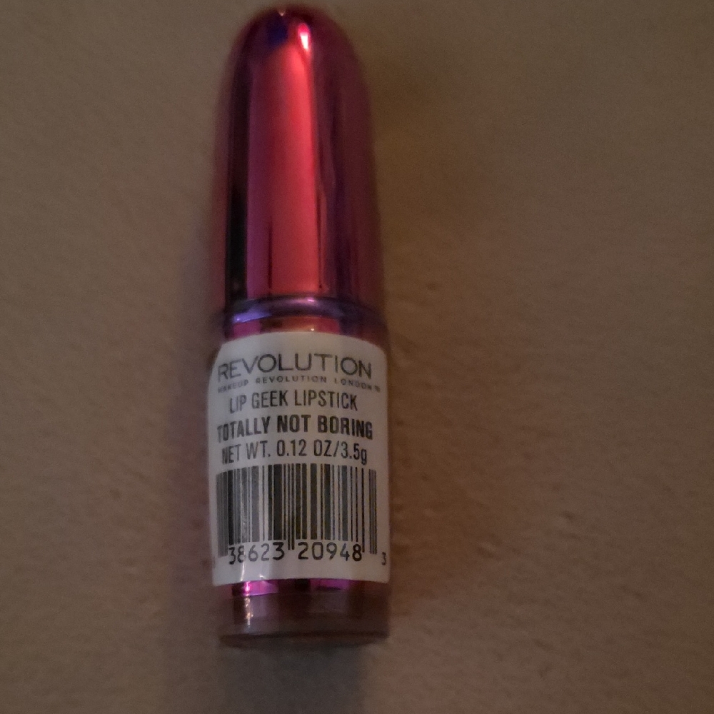 Revolution Lip Geek Lipstick - Metallic Pink